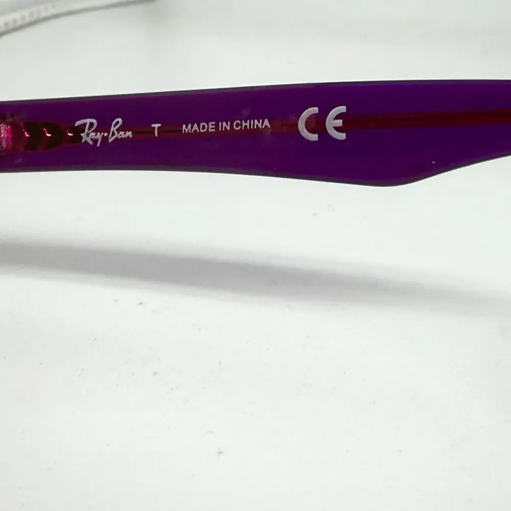 Ray-Ban RB1555‎ 3666 Kids Eyeglasses Frames Purple Pink Square 46-16-125 18115